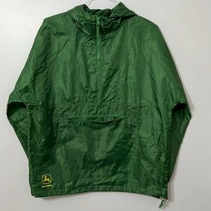 John Deere windbreaker / lightweight rain jacket